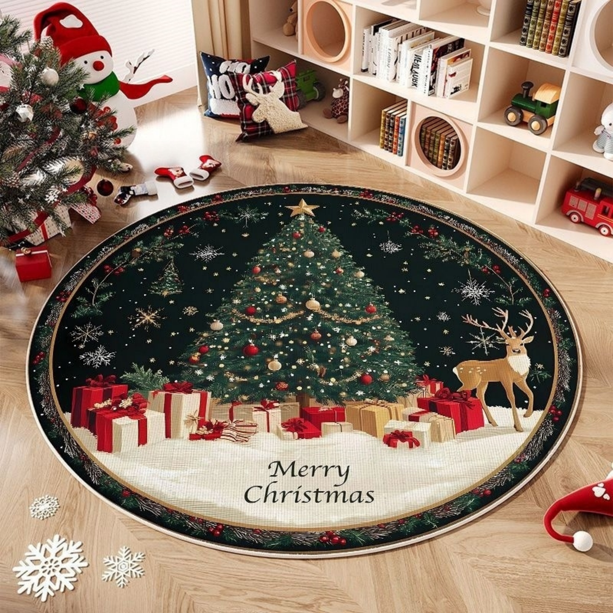 Christmas Floor Mat Holiday rug 10