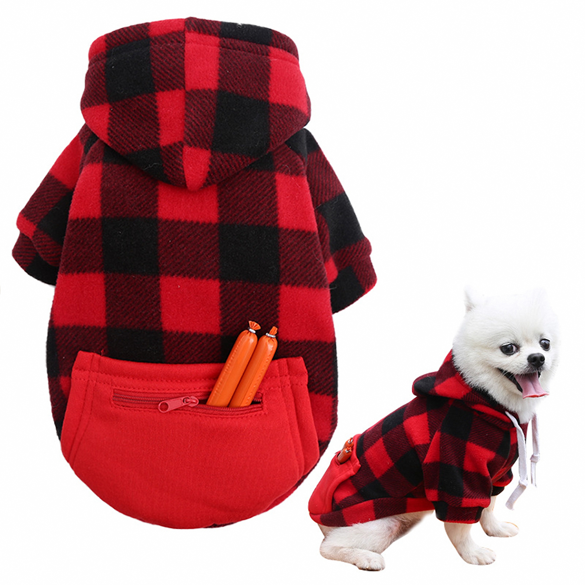 Windproof Dog Hoodie 4