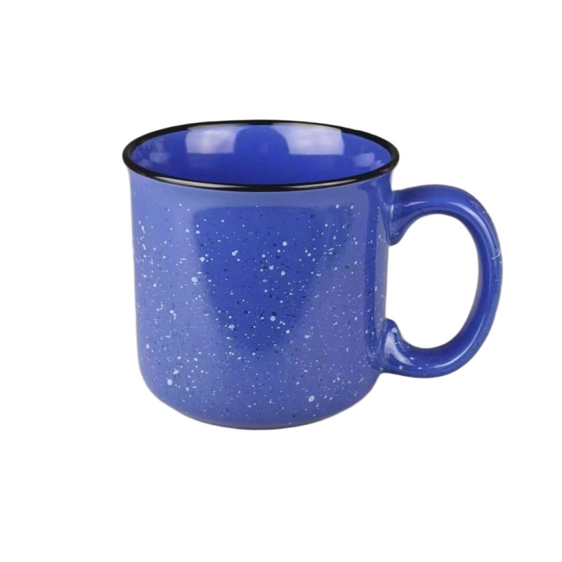 15 oz Speckled Ceramic Camp Mug 4