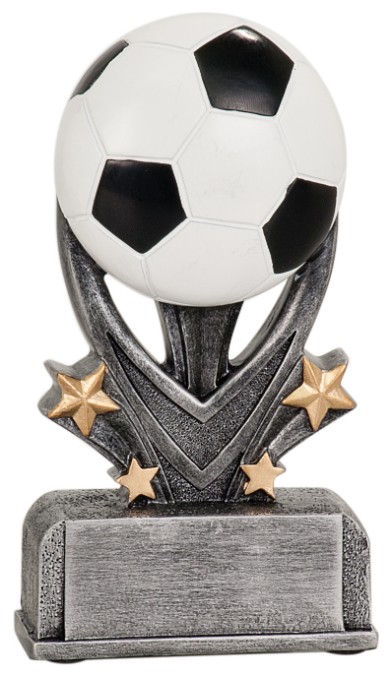 5-1/2" Tall Soccer Varsity Resin 2