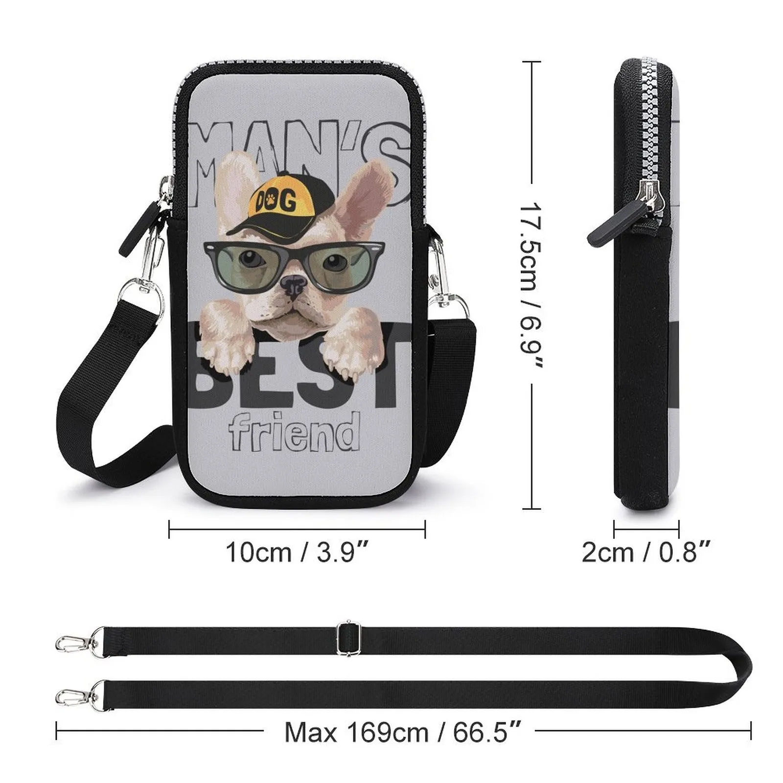 Crossbody Phone Pouch with Adjustable Strap 2