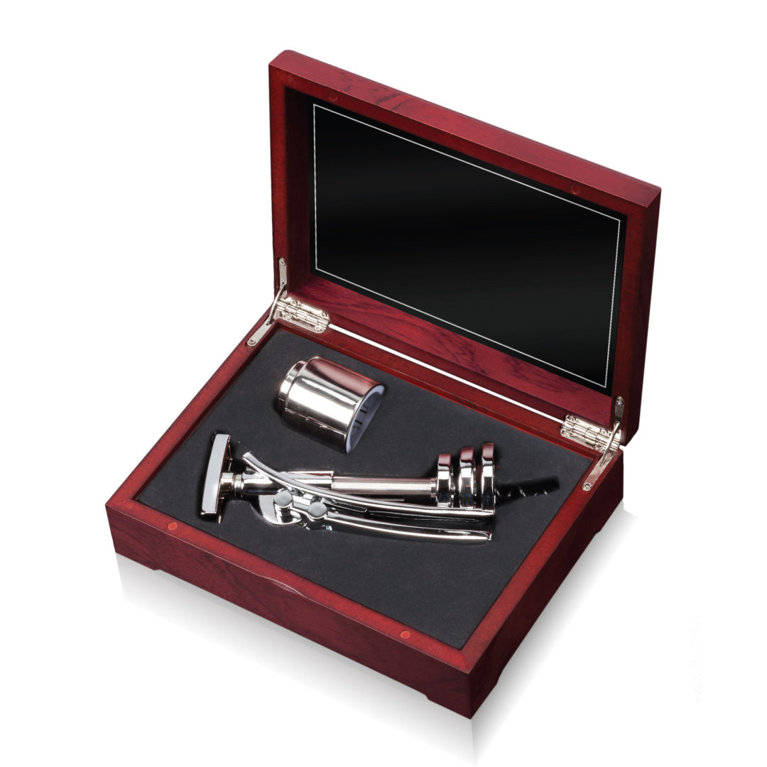 Nottingham Corkscrew/Bottle Stopper Set 3
