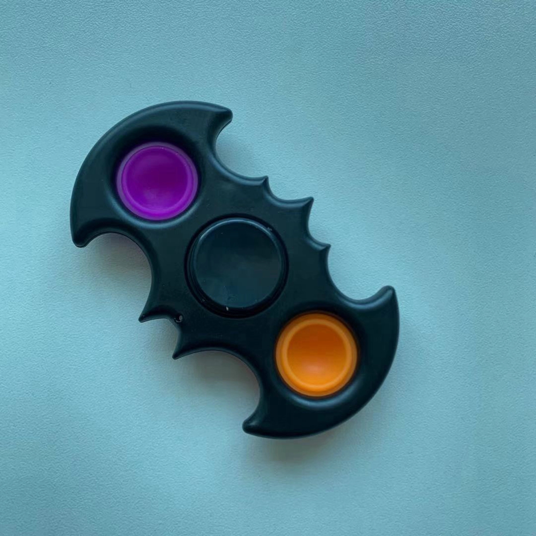 Bat Shape Silicone Push-Pop Bubble Fidget Sensory Spinner 5