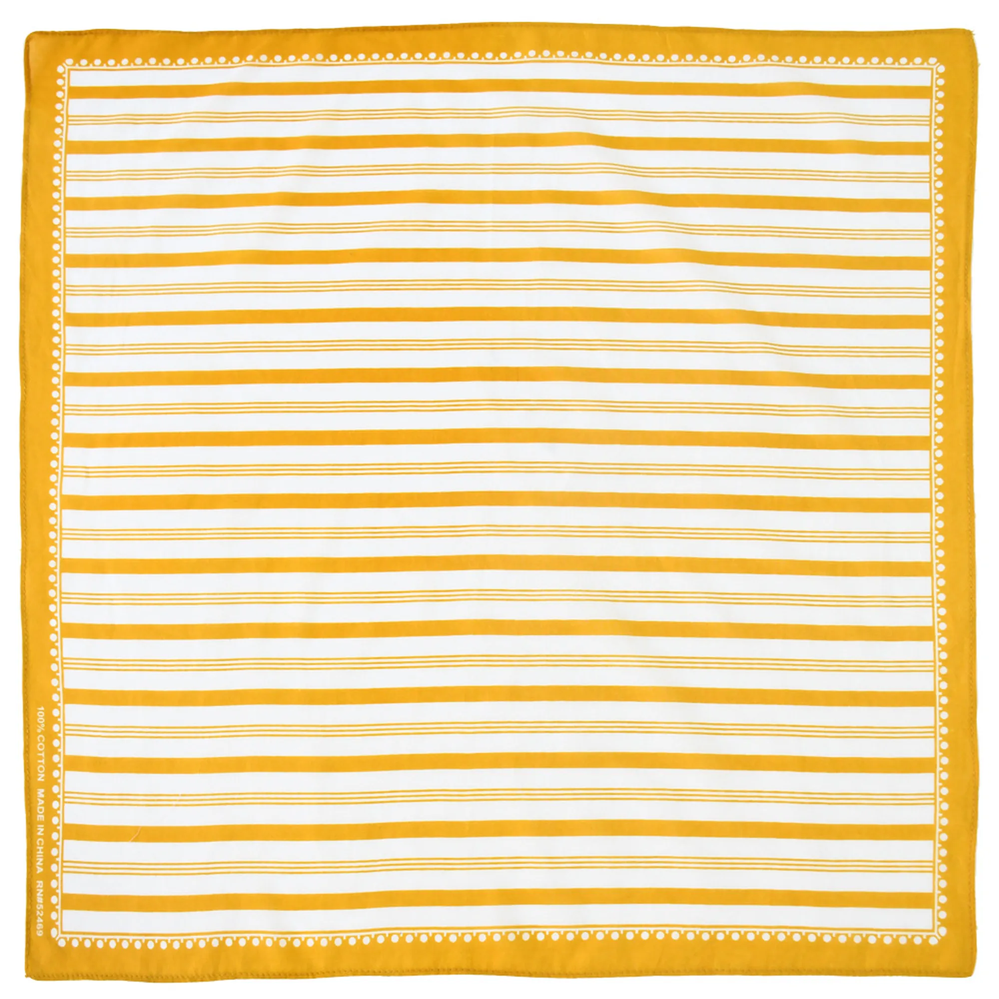 Custom Square Turban Yellow 3