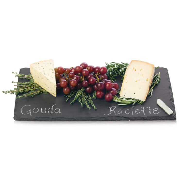 True® Slate: Cheese Board & Chalk Set 1