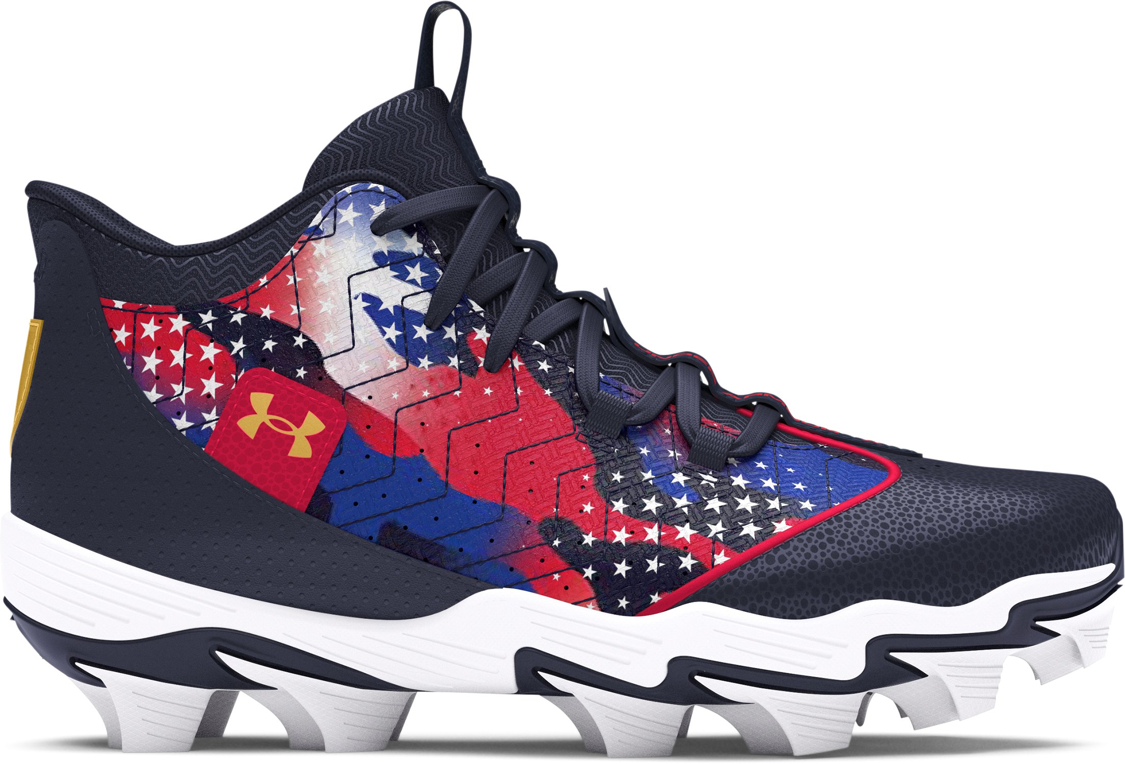 UA Harper 9 RM USA Jr. Boys' Baseball Cleats 2