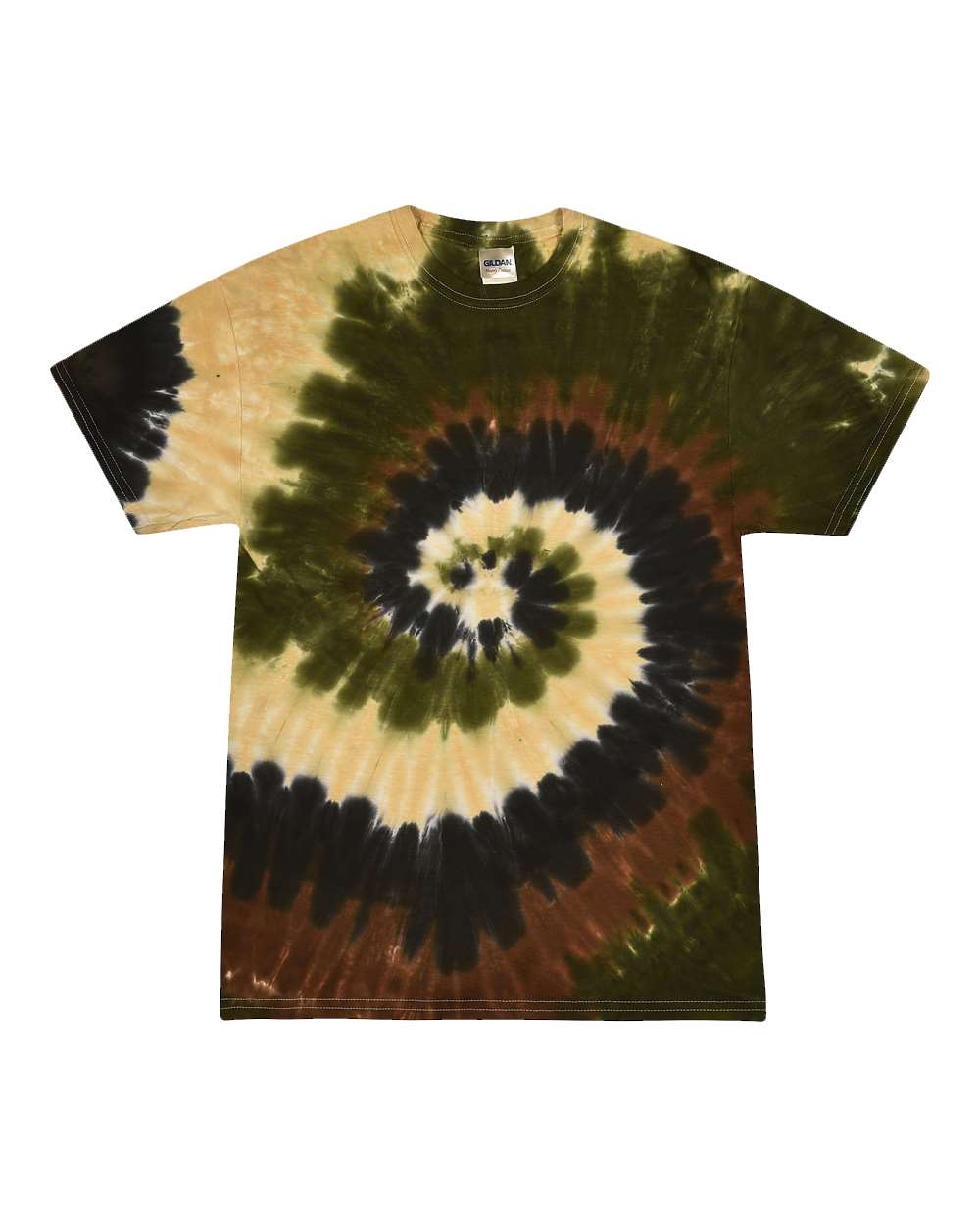 Unisex Multi-Color Tie-Dyed T-Shirt - 1000 1