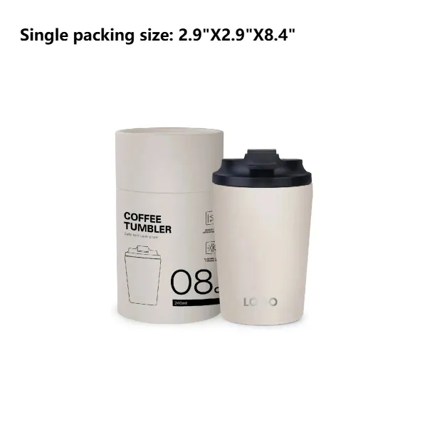 8oz. Double Wall Stainless Steel Water Bottle 6