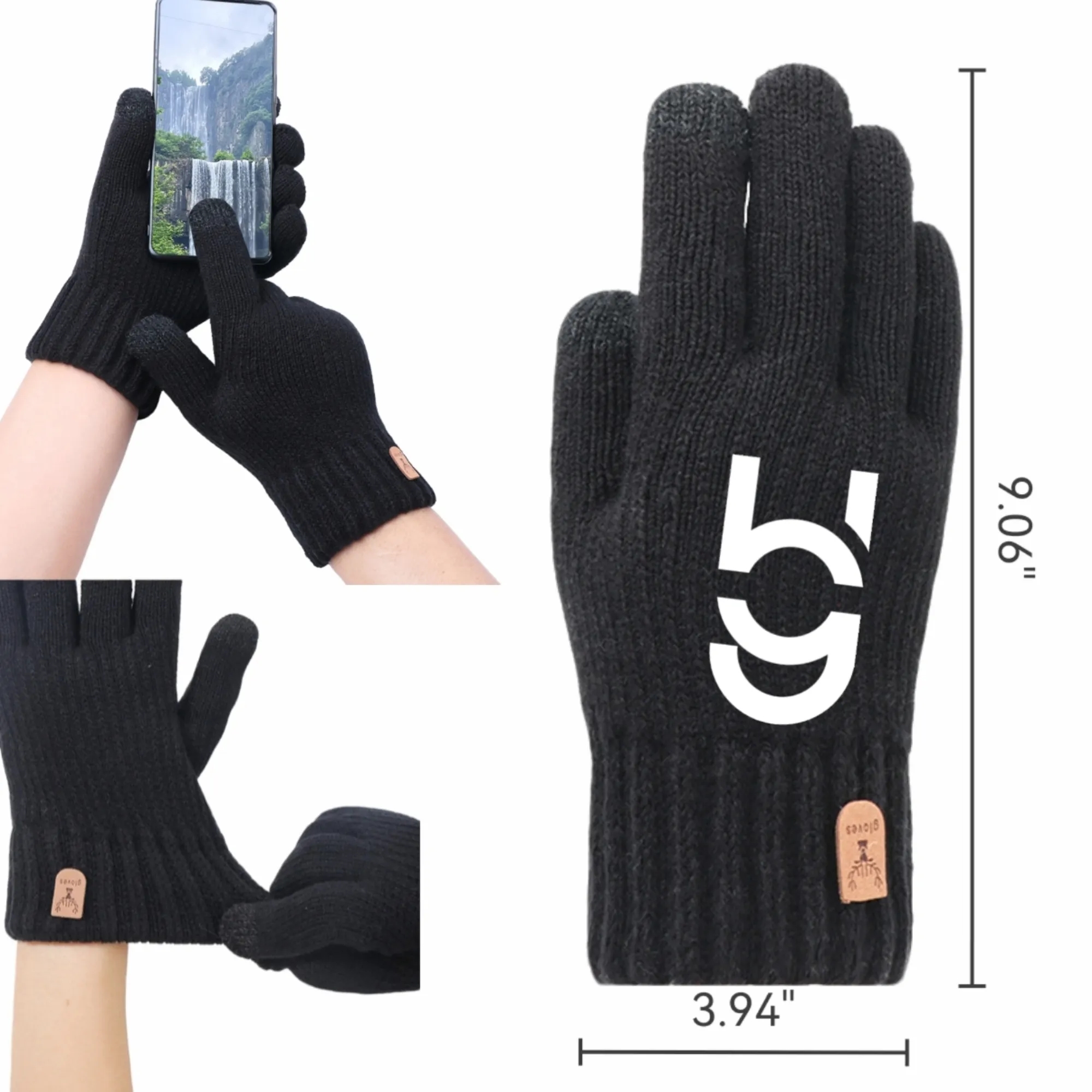 Thickened Touch-Screen Gloves 4