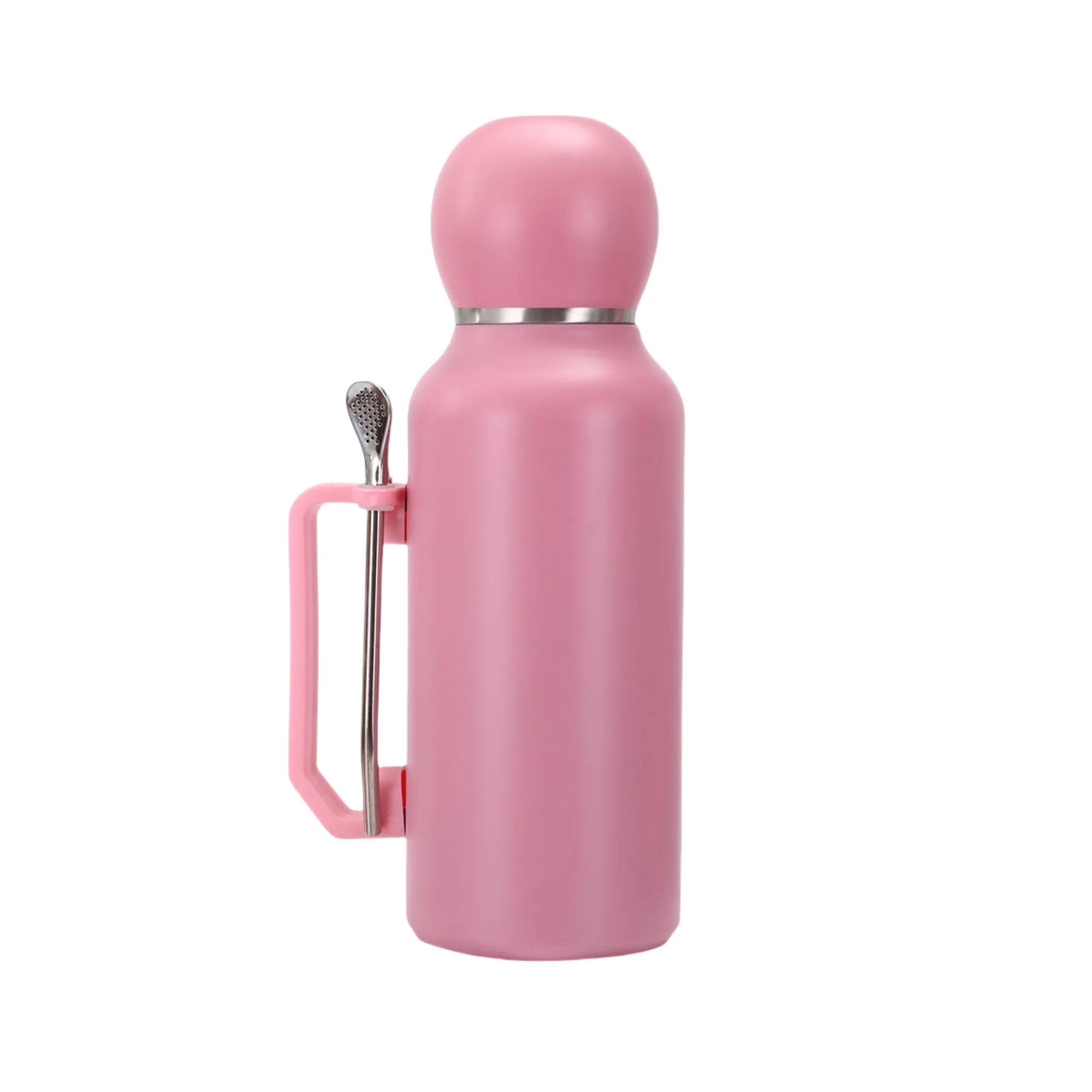 43oz 304 Stainless Steel Insulated Cup With Straw & Spoon 5