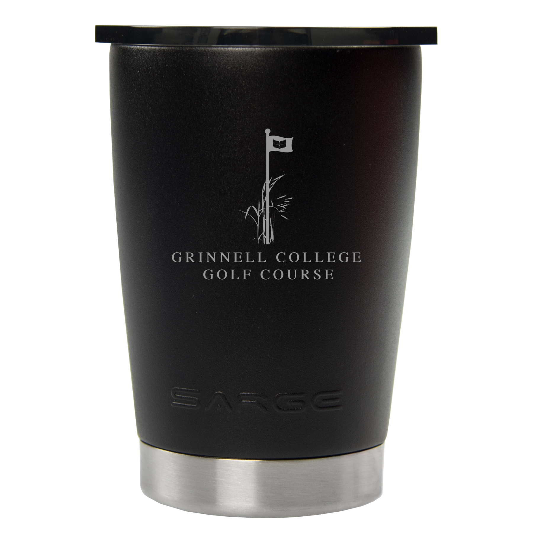 10oz Black Lowball Tumbler 1