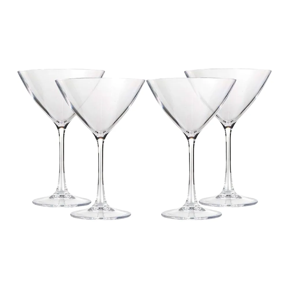 8.5oz. Acrylic Martini Glass 4