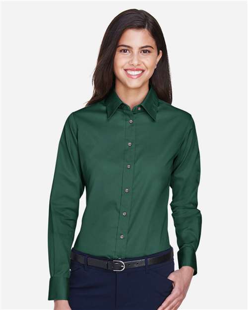 Women's Easy Blend™ Twill Dress Shirt with Stain-Release - M500W 90