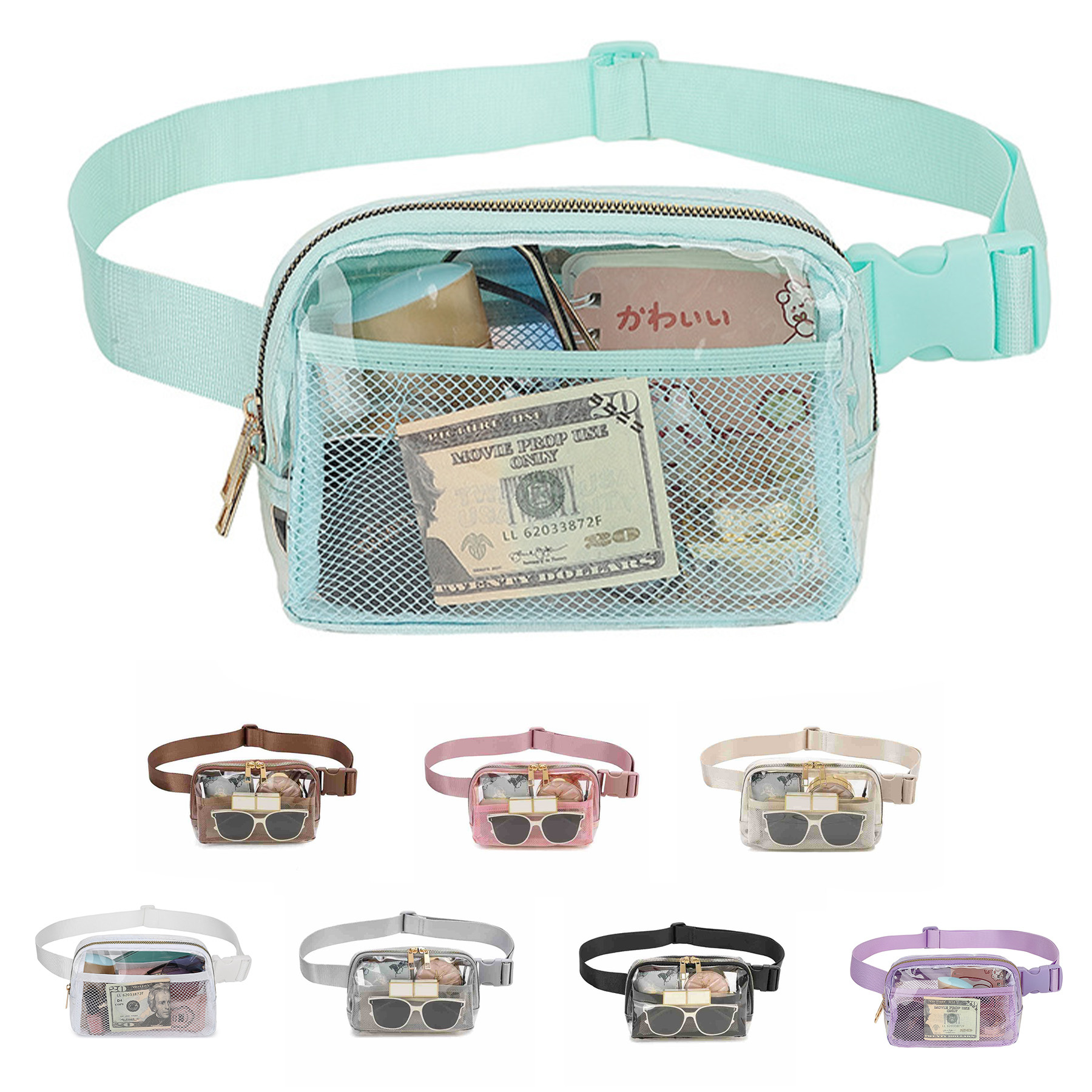 Clear Belt Bag 11