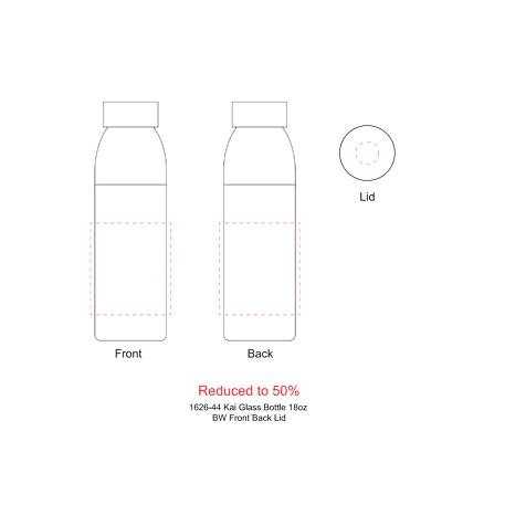 Kai Glass Bottle 18oz 5