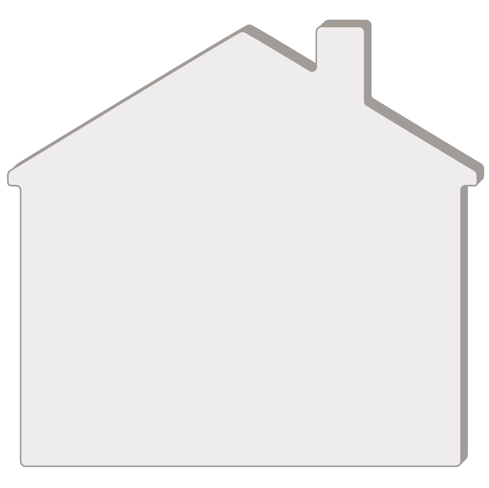 House Shape Coaster 18