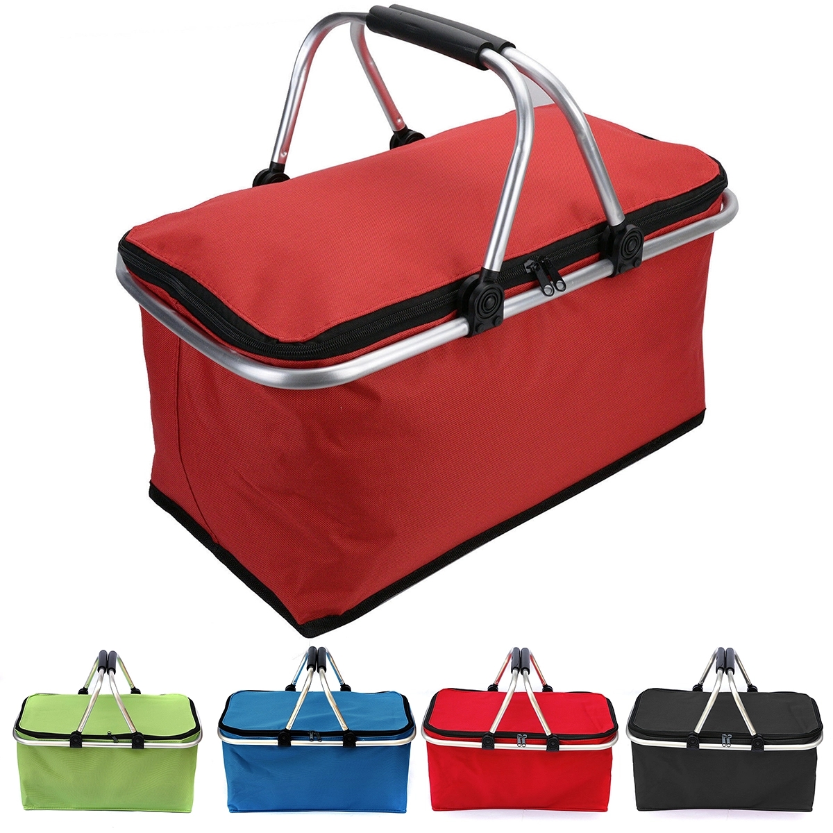 MOQ 100PCS Foldable Shopping Basket