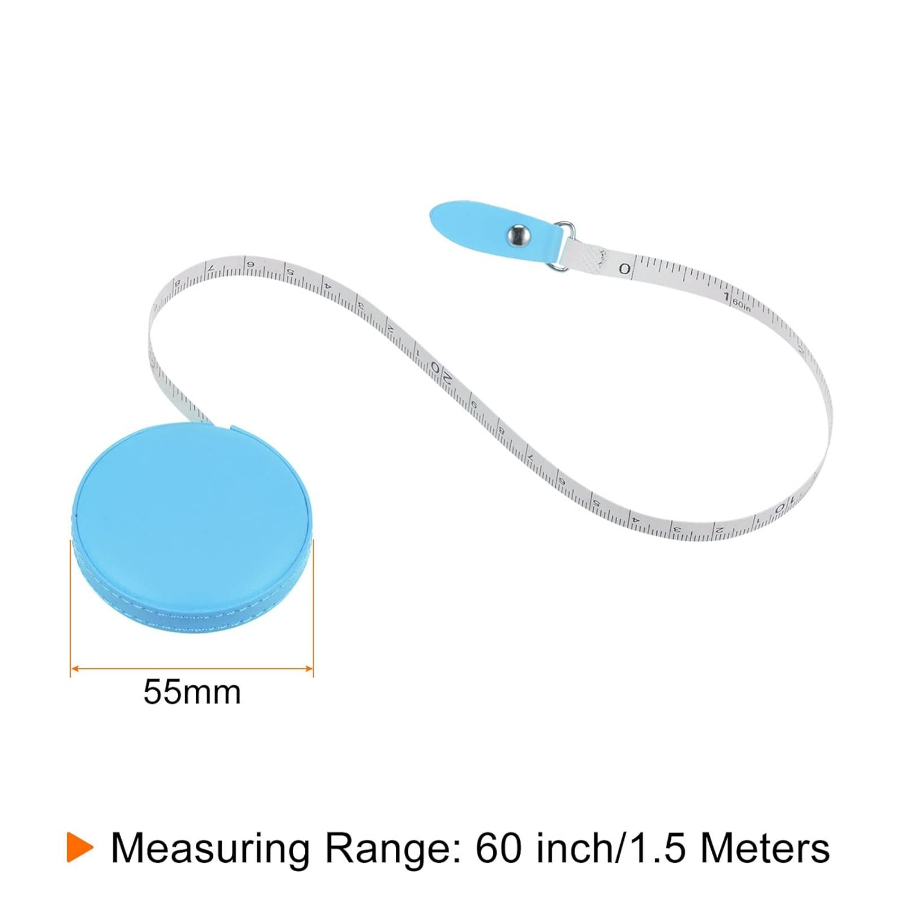 Round Retractable Measuring Tape 3
