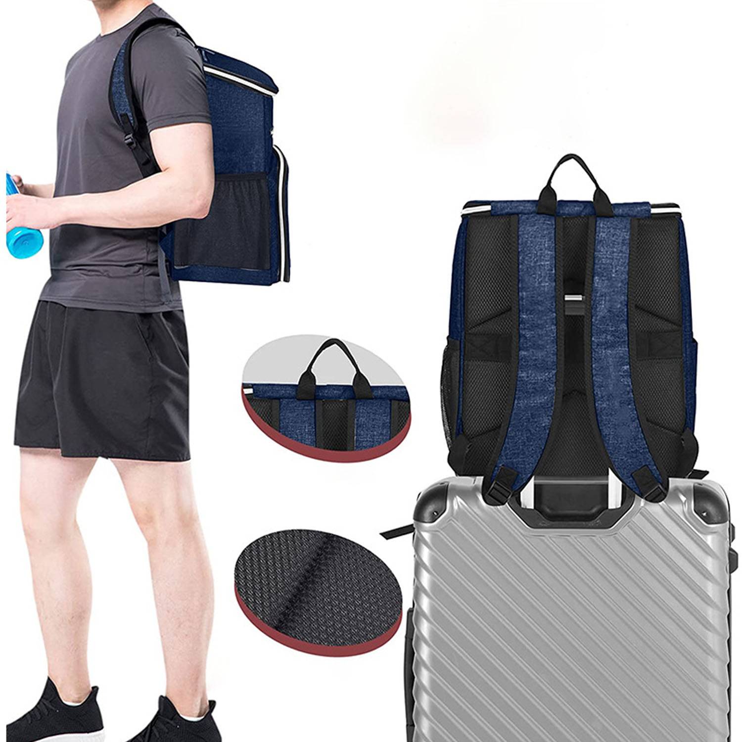 Outdoor Backpack Cat Food And Dog Food Collection Bag 4