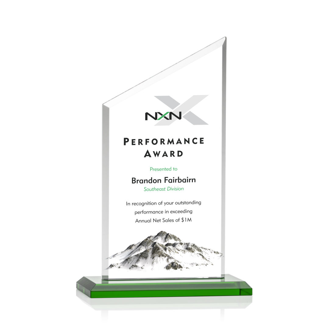 Conacher VividPrint™ Award - Green 5