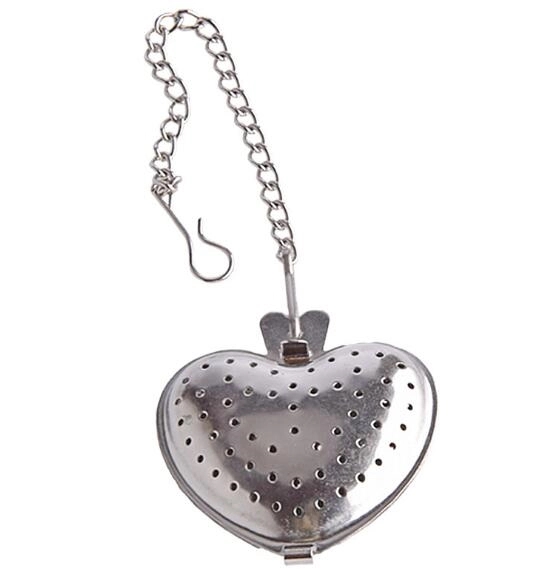 Stainless steel heart shape tea infuser 3