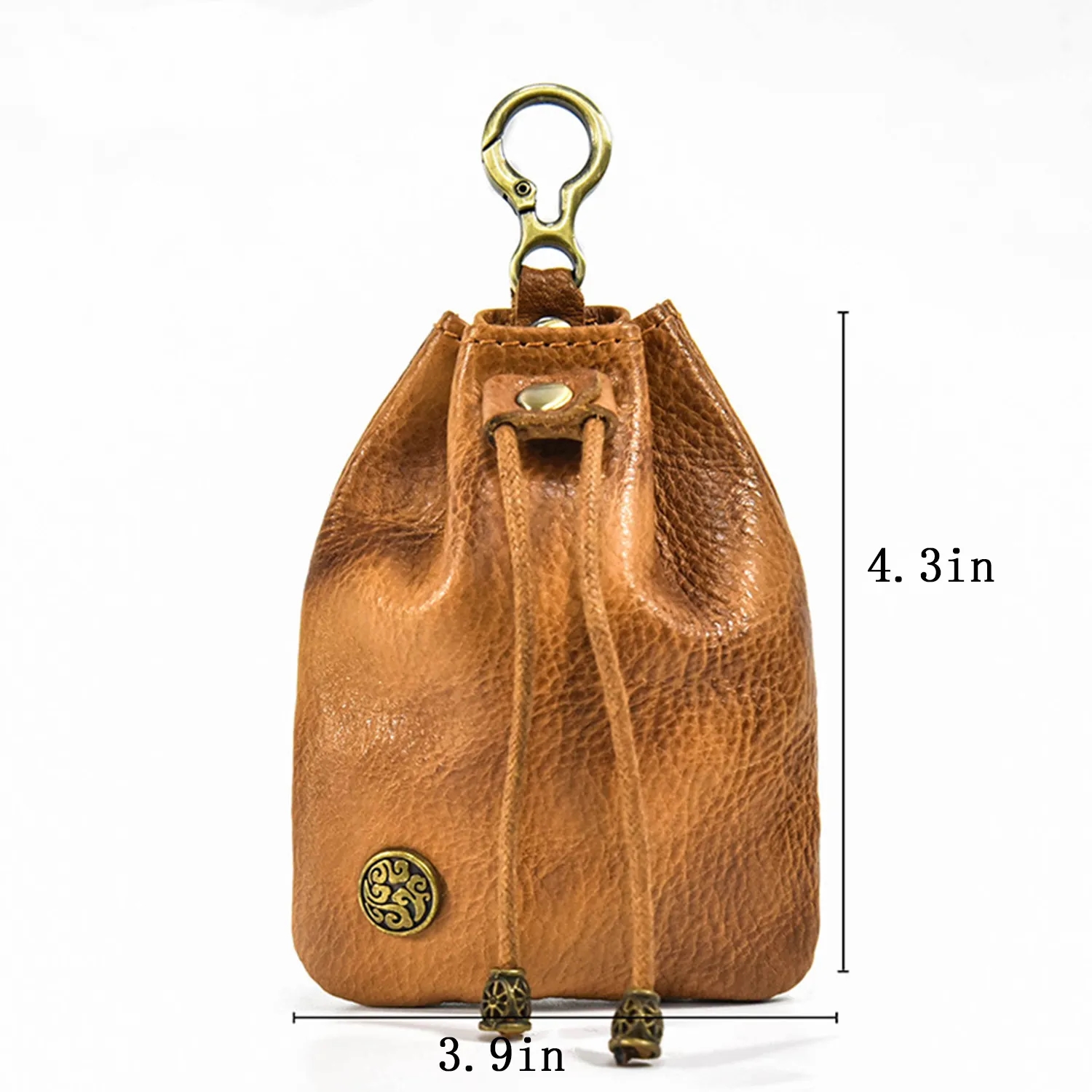 New Japanese Style Wallet Retro Handmade Vegetable Tanning 4