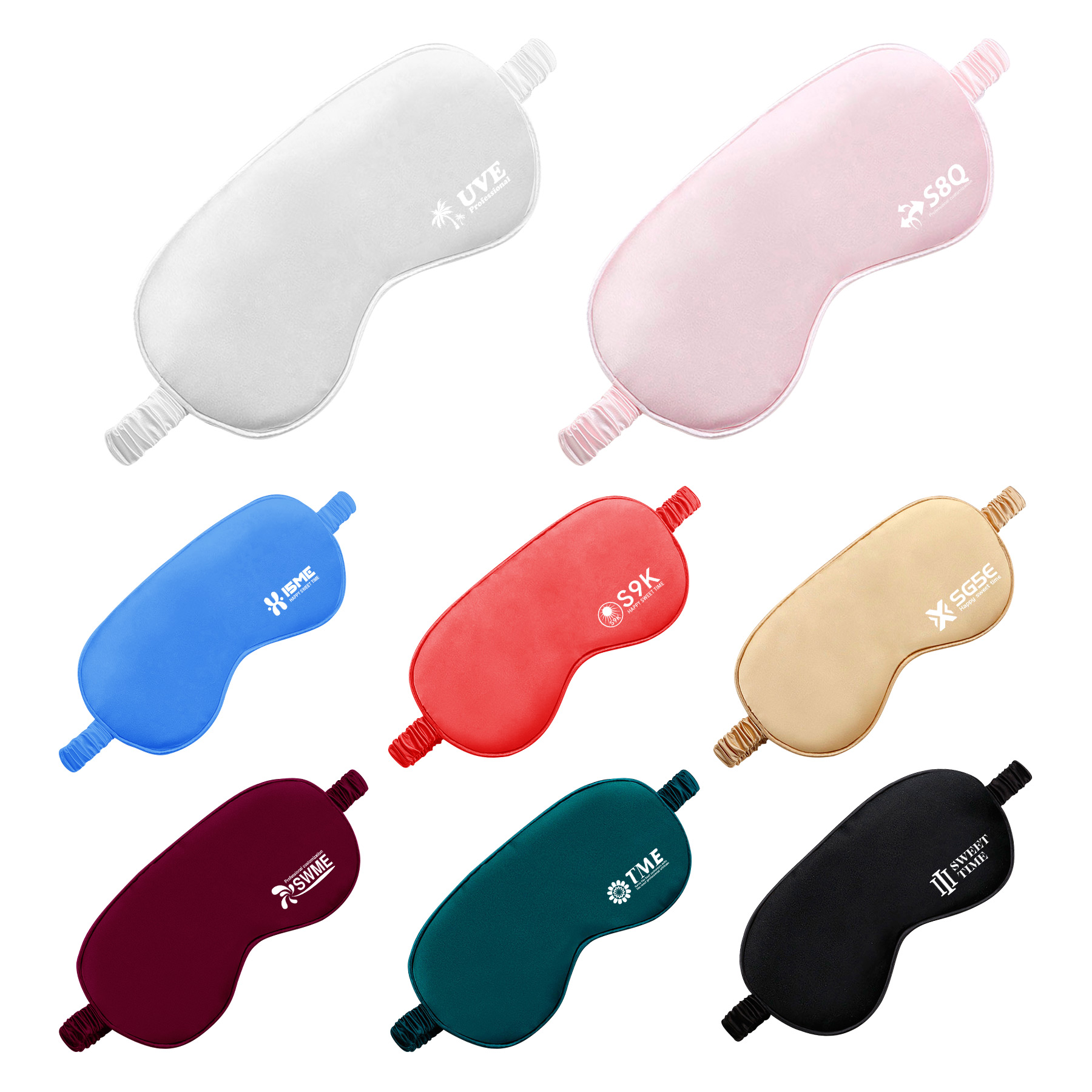 Imitation Silk Sleep Eye Mask 1