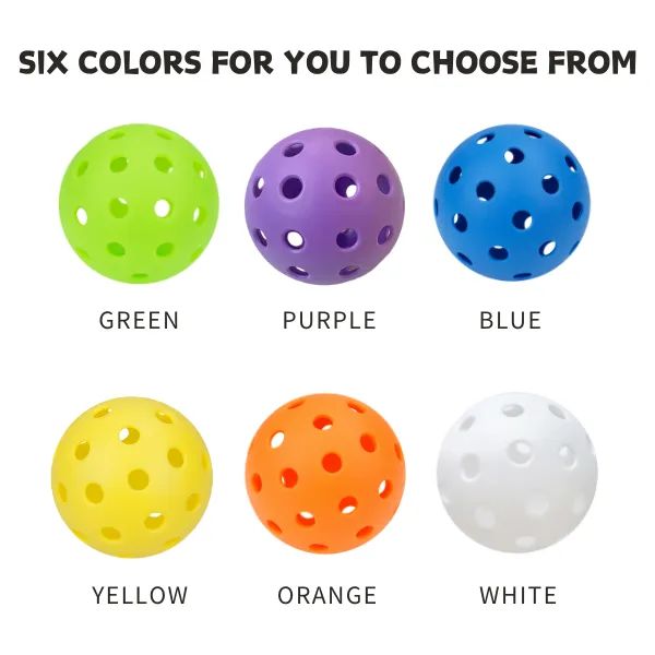 40-Hole Durable Pickleball 3