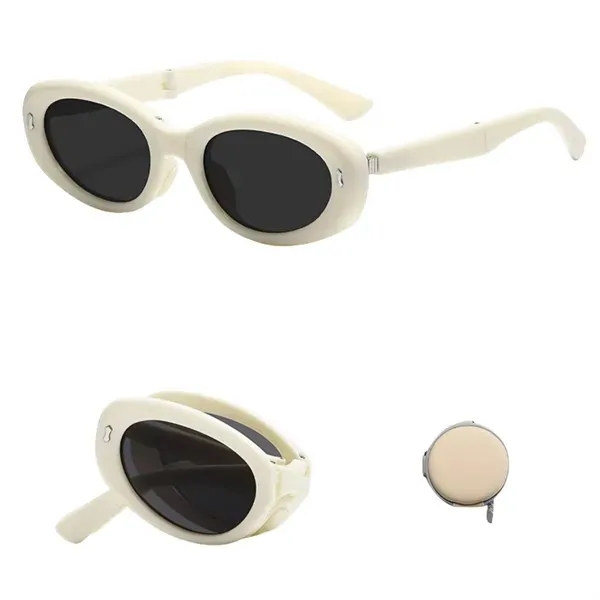Cat-Eye UV Protection Sunglasses - Foldable Fashion Shades 10