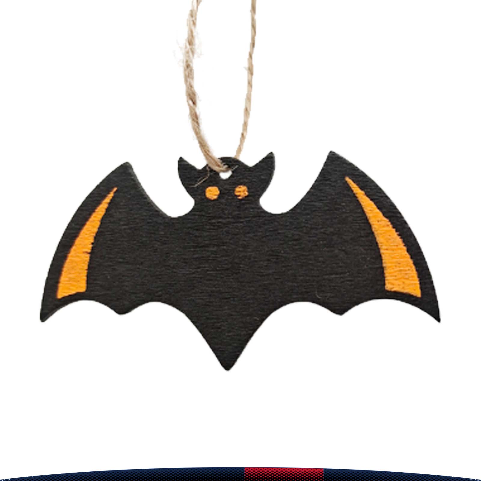 Wooden Halloween Decorative Pendant 4