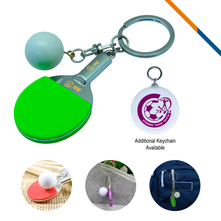 Table Tennis Keychain 5