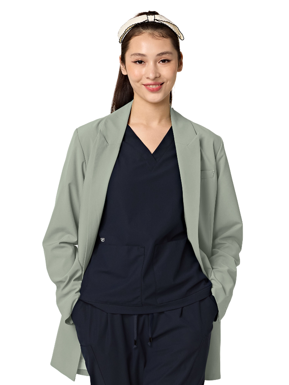 Parkley - Women's Three-Pocket 32.5" Lab Blazer 2