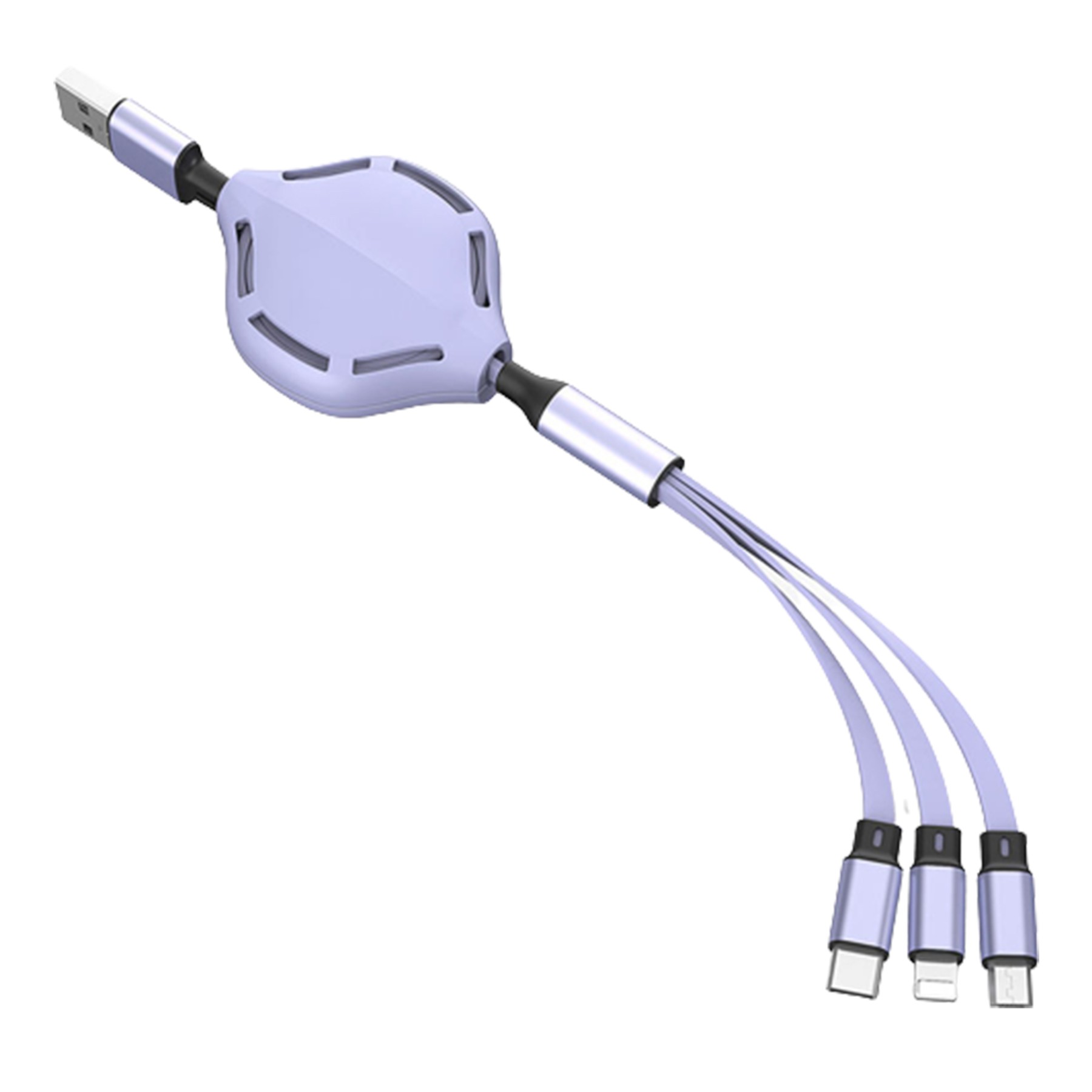 43.31 Inch Retractable Charging Cable 2