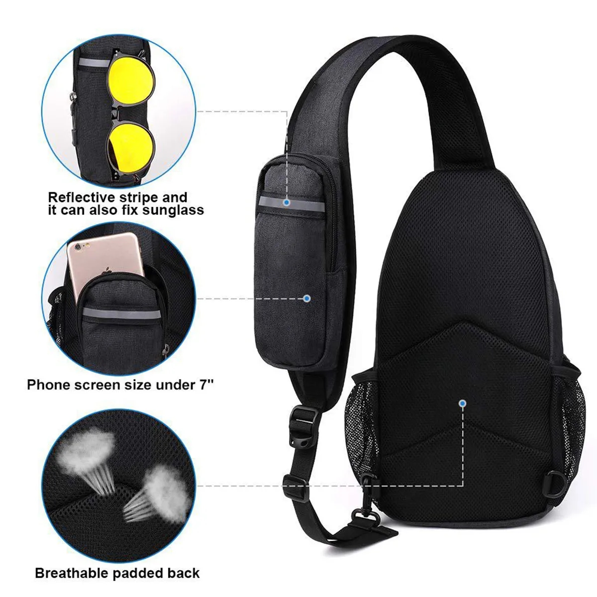 Crossbody Sling Backpack 5