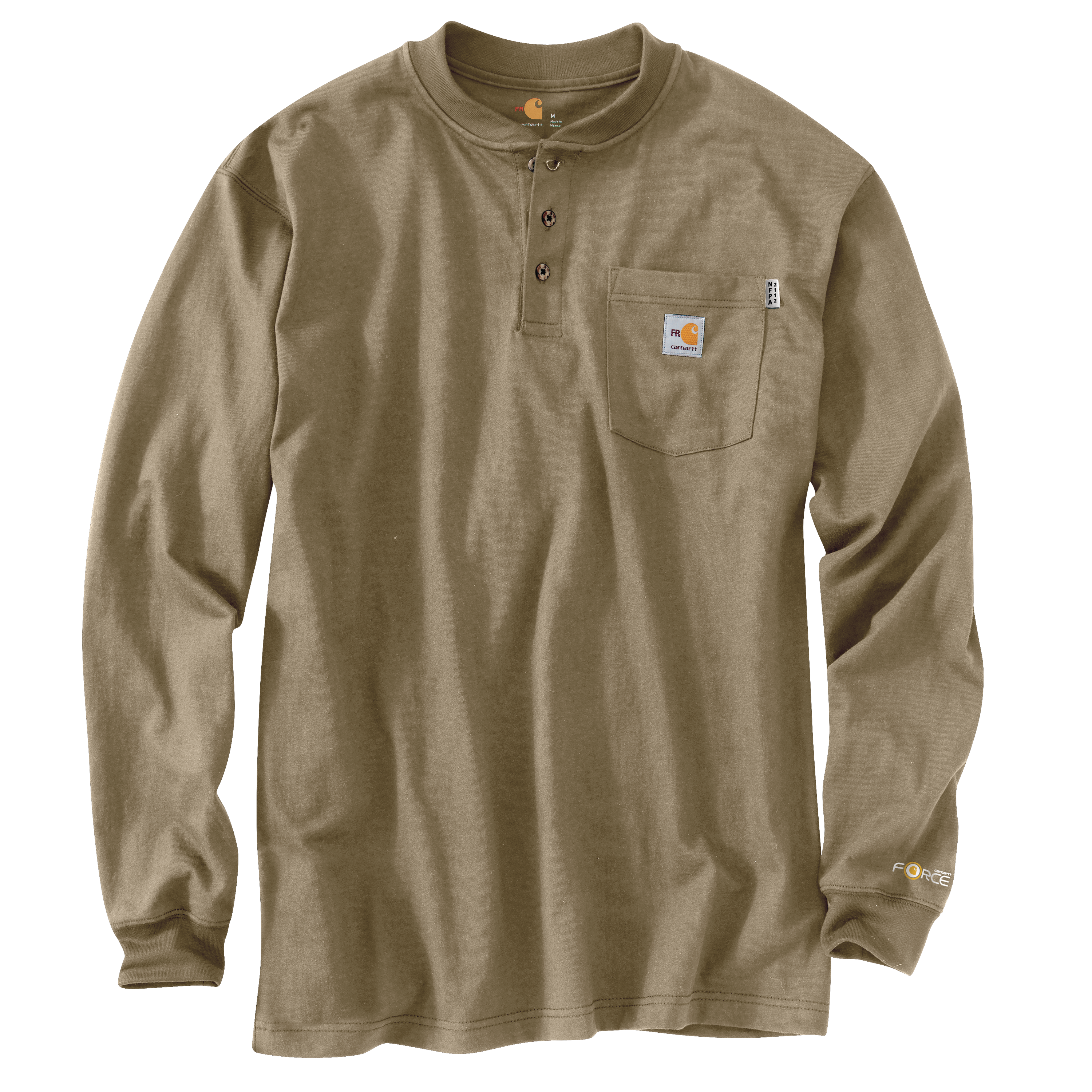 Carhartt  Mens FR Force Dearborn Loose LS Henley 7