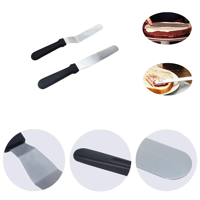 6'' Angled & Straight Cake Spatula 1