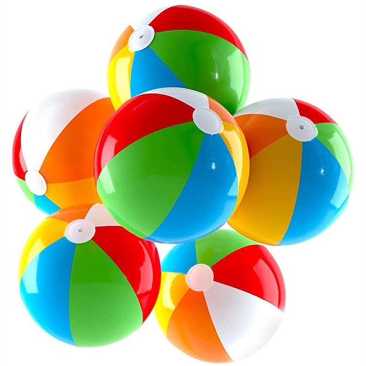 Beach Balls 3 Pack 12.6" Kids Pool Party Toys Outdoor Gifts 4