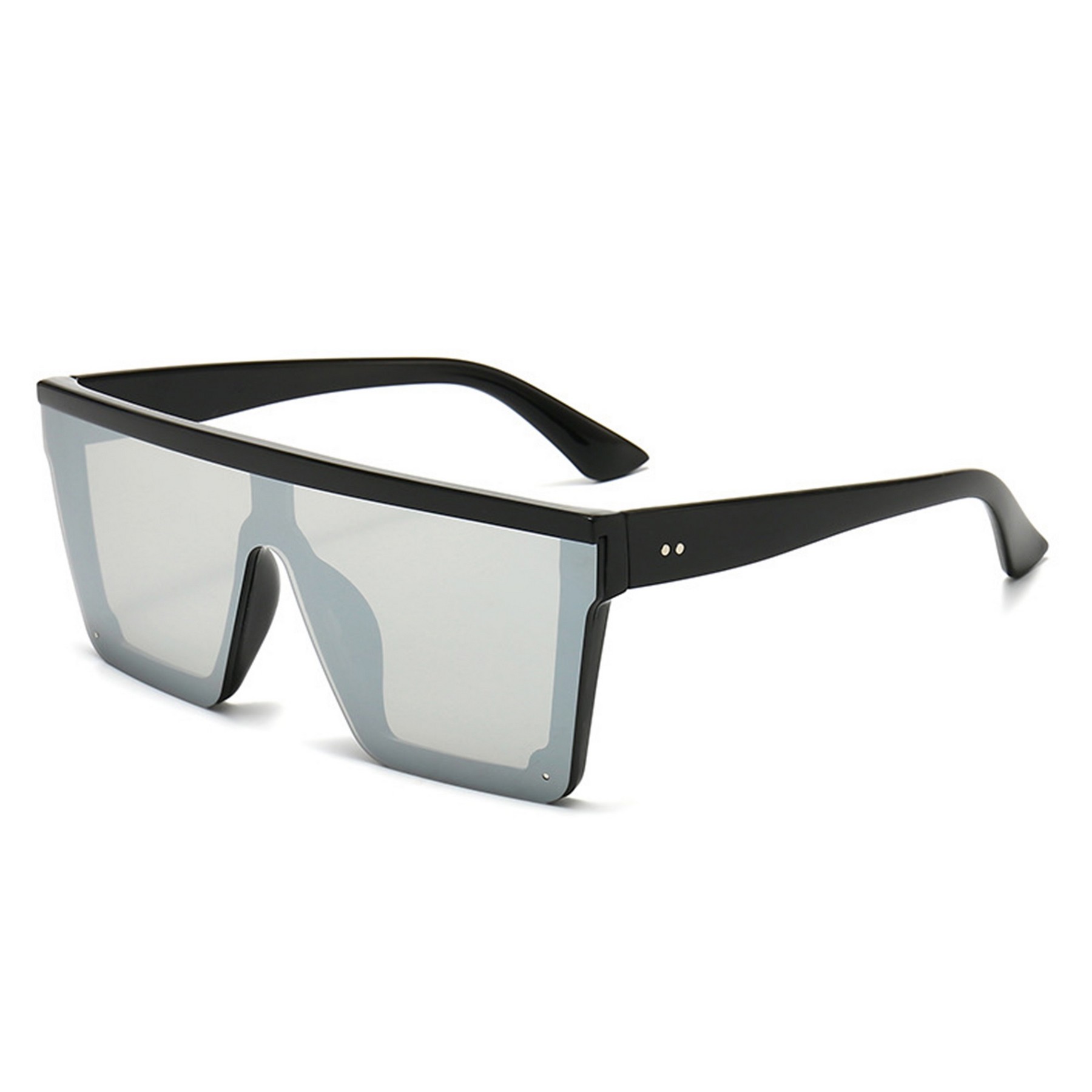 Flat Top Shield Sunglasses 2