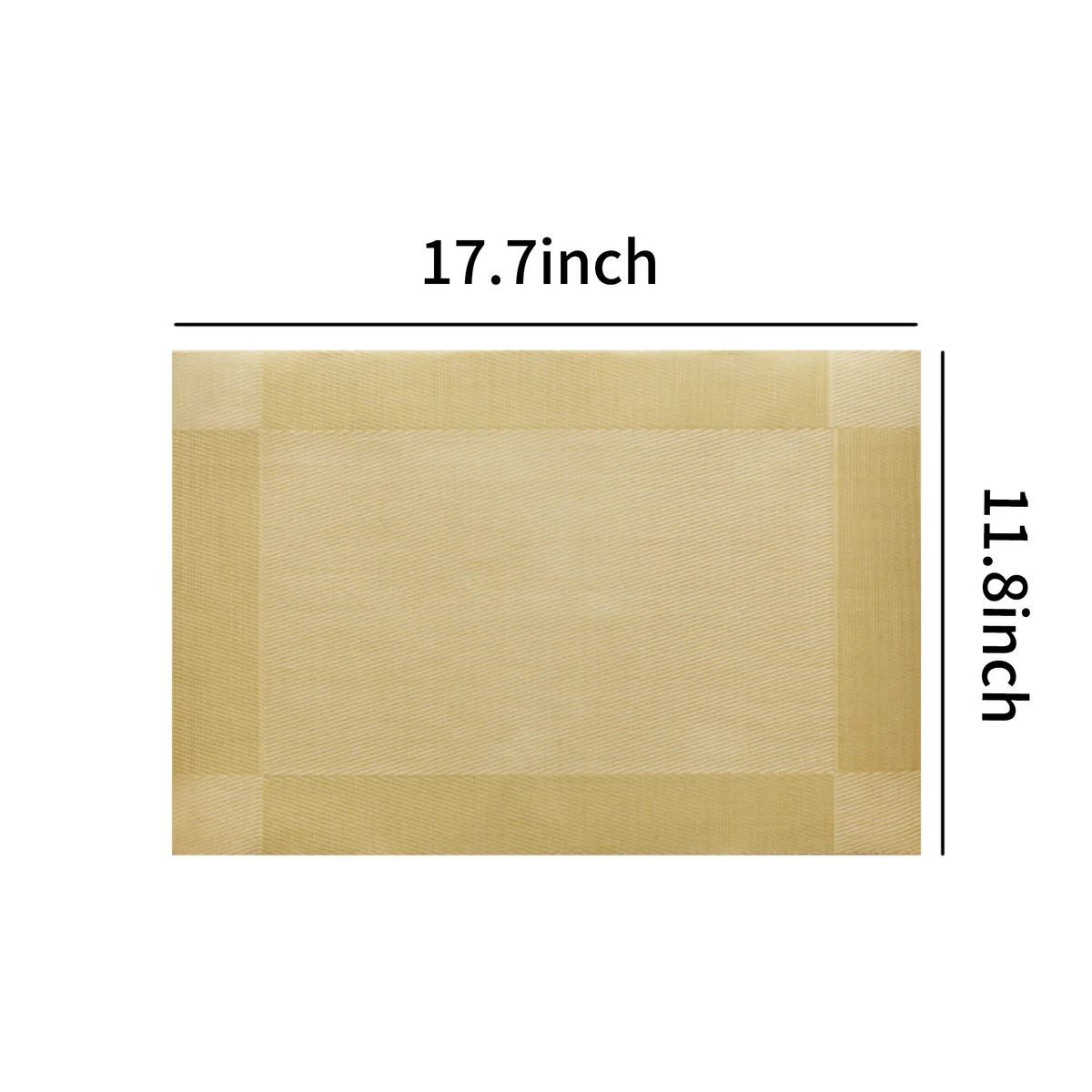 Washable PVC Placemat for Kitchen Use 6