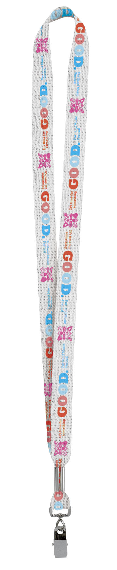 Good Value™ 3/4" Fine-Print Lanyard 16