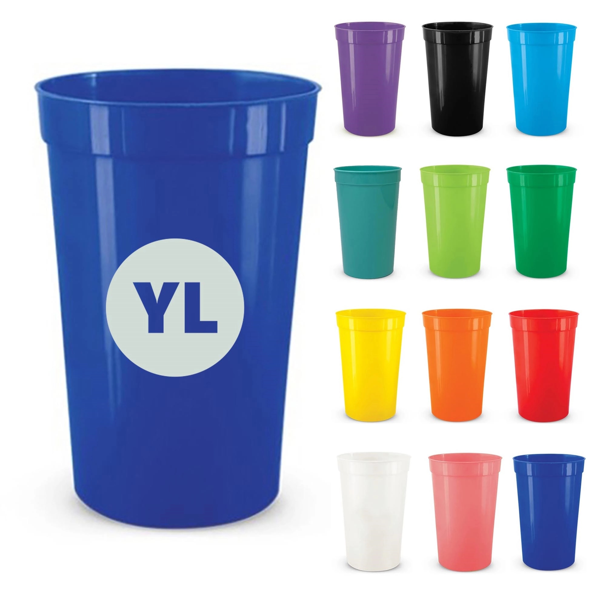 16oz Plastic Stadium Cup 2
