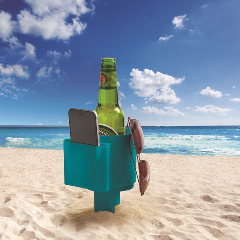 Beach Cup Holders W/the Phone Pocket 6