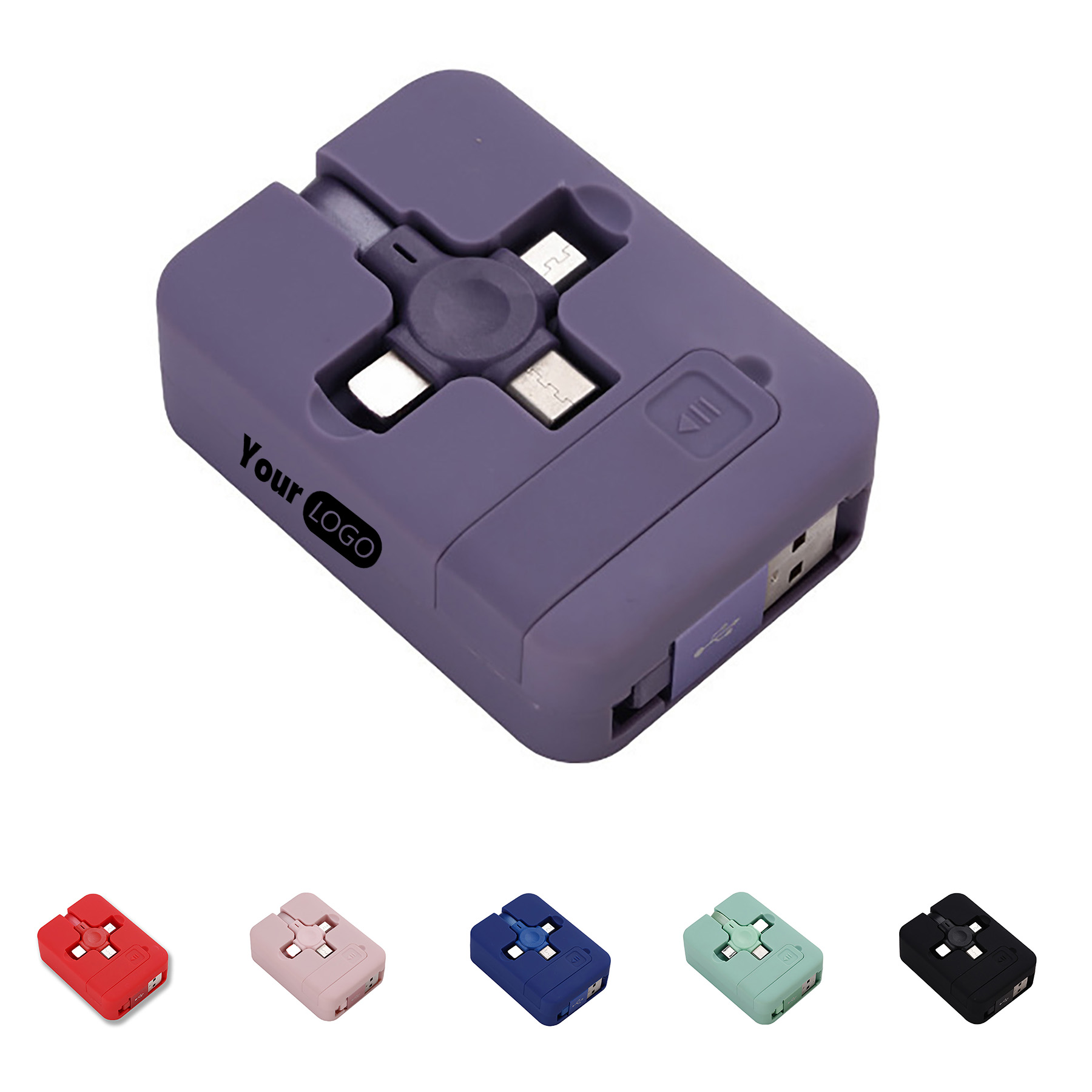 TPE Three In One Data Cable 2