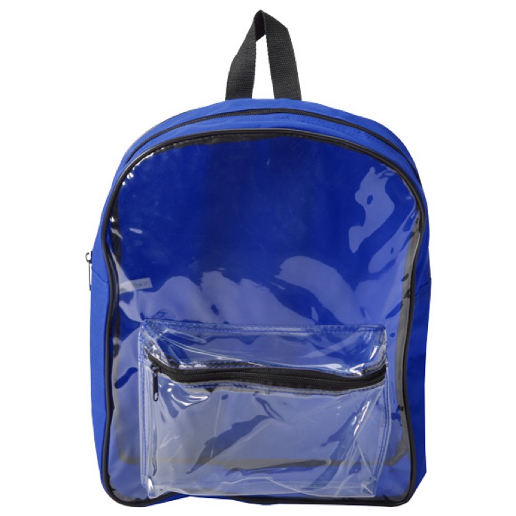 Clear Front Back Pack 4