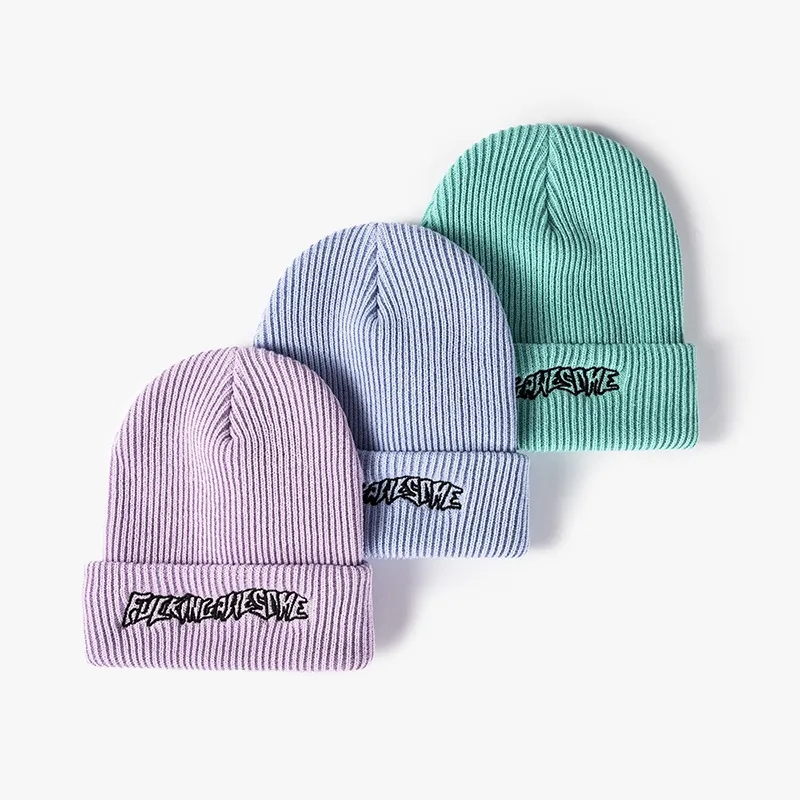 Knit Winter Beanie Hat 3