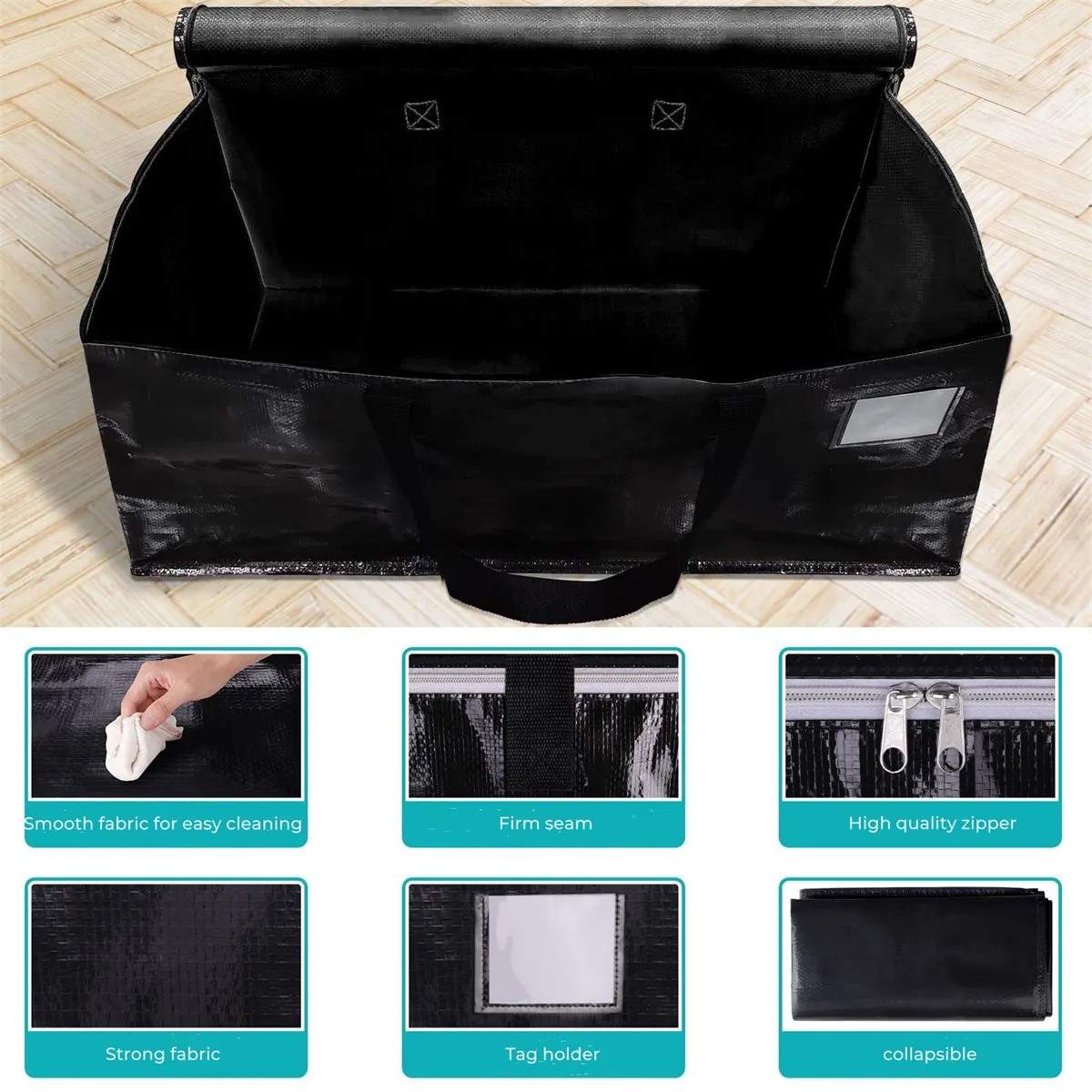 Heavy Duty Extra Large Moving Bags with Straps 4