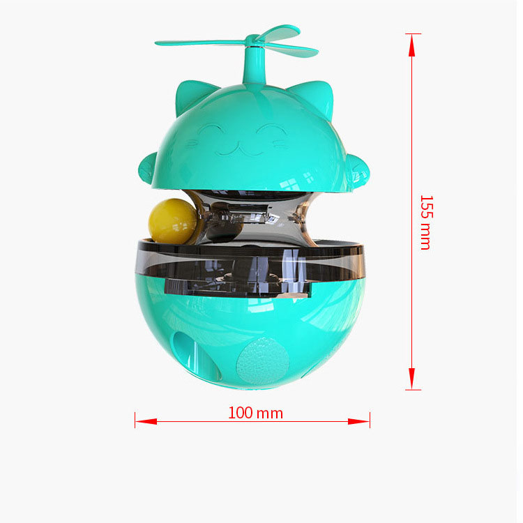 Turntable Kitten Toy Kitty Supplies Interactive Spinning Track Ball for Indoor Cats 4