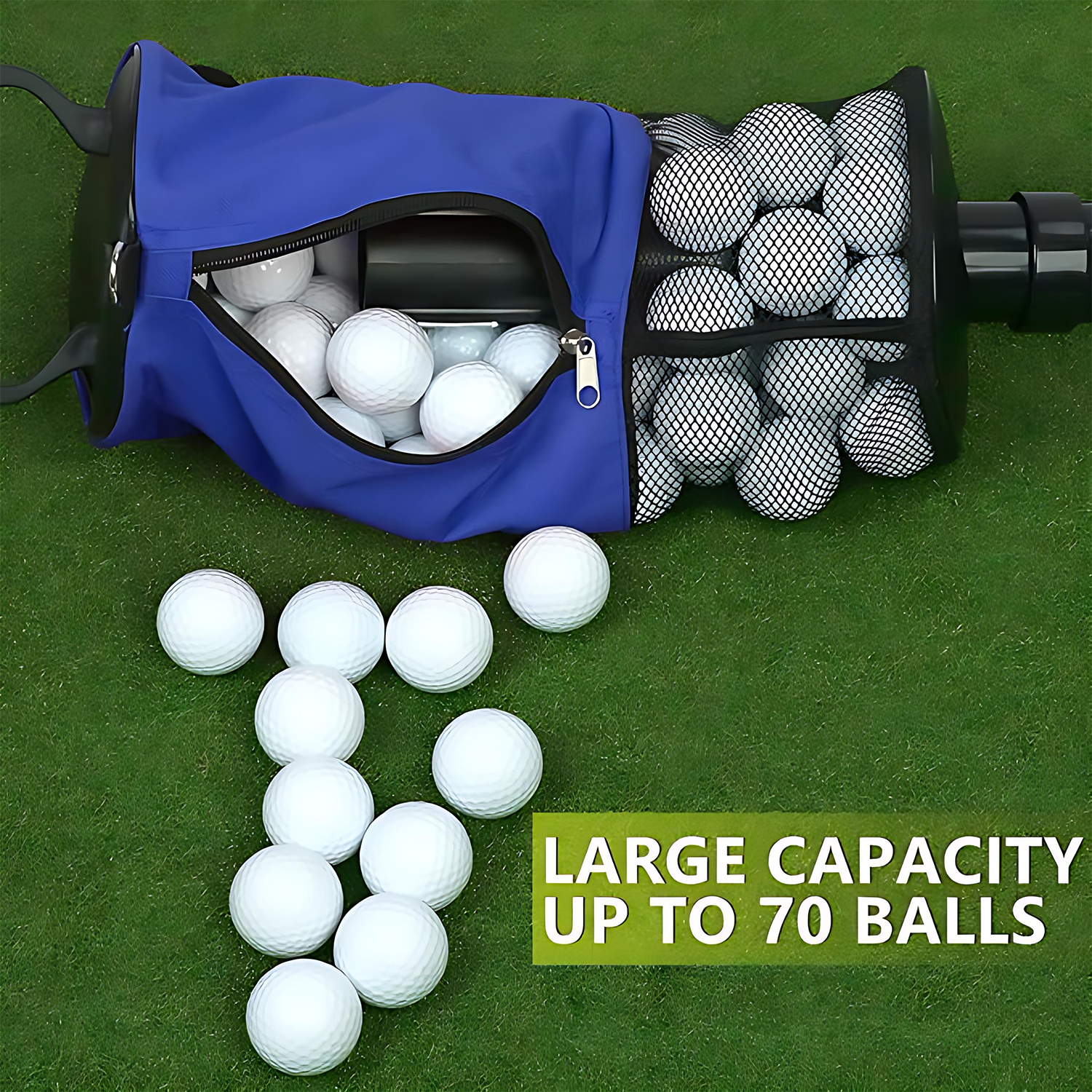 Easy-Attach Golf Ball Retriever Tube – 2-Section Pickup Tool 8