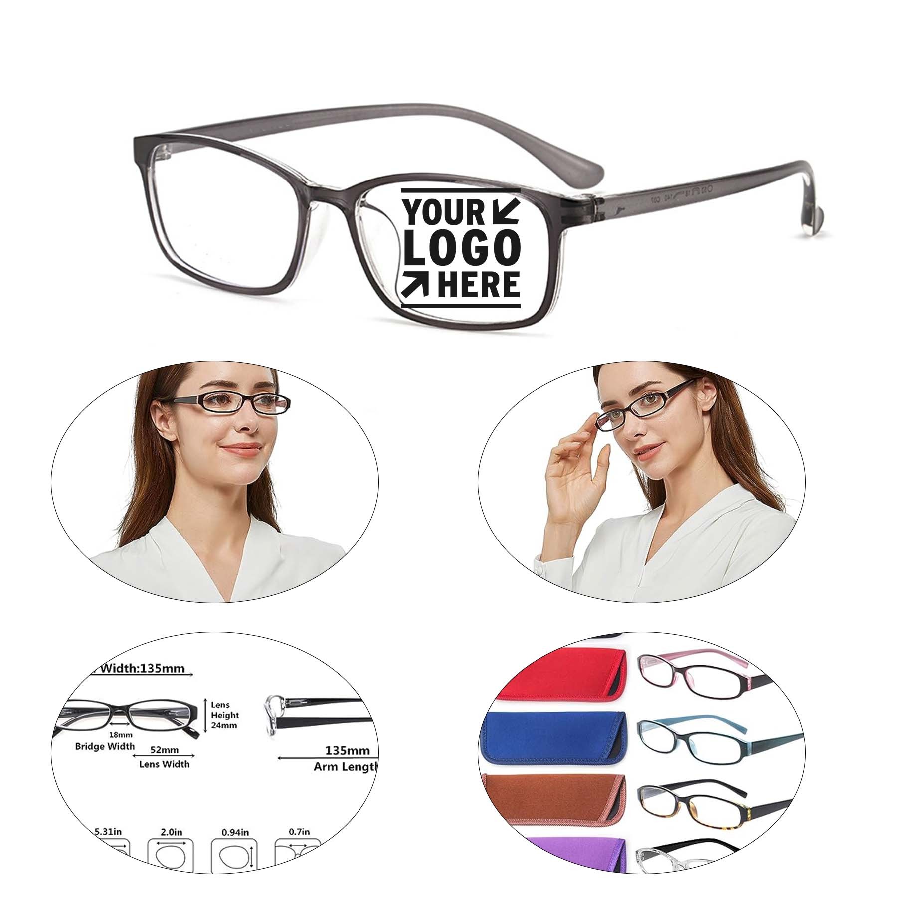 Men Women Spring Hinge Comfort Fashion Reading Glasses 2