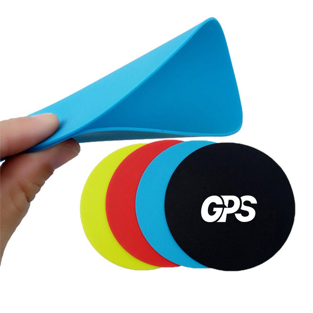 9cm round shape silicone coaster 2